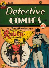 Cover Thumbnail for Detective Comics (DC, 1937 series) #38