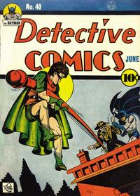 Cover Thumbnail for Detective Comics (DC, 1937 series) #40