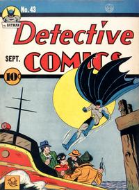 Cover Thumbnail for Detective Comics (DC, 1937 series) #43