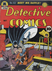 Cover Thumbnail for Detective Comics (DC, 1937 series) #63
