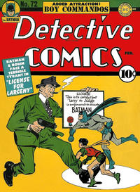 Cover for Detective Comics (DC, 1937 series) #72