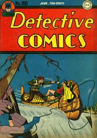 Cover Thumbnail for Detective Comics (DC, 1937 series) #100