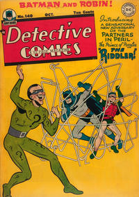 Cover for Detective Comics (DC, 1937 series) #140