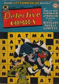 Cover Thumbnail for Detective Comics (DC, 1937 series) #142