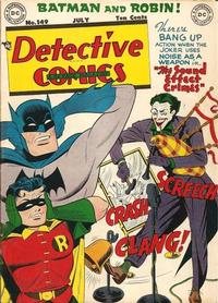 Cover Thumbnail for Detective Comics (DC, 1937 series) #149