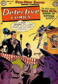 Cover Thumbnail for Detective Comics (DC, 1937 series) #179