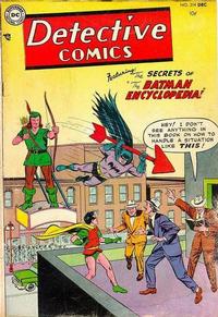 Cover Thumbnail for Detective Comics (DC, 1937 series) #214
