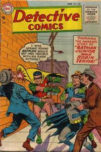 Cover for Detective Comics (DC, 1937 series) #218