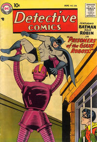 Cover for Detective Comics (DC, 1937 series) #258
