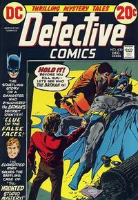 Cover for Detective Comics (DC, 1937 series) #430