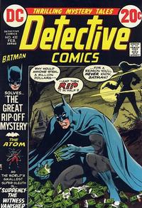 Cover Thumbnail for Detective Comics (DC, 1937 series) #432