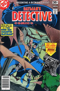 Cover Thumbnail for Detective Comics (DC, 1937 series) #477