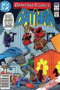 Cover for Detective Comics (DC, 1937 series) #504 [Newsstand]