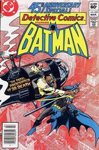 Cover for Detective Comics (DC, 1937 series) #512 [Newsstand]