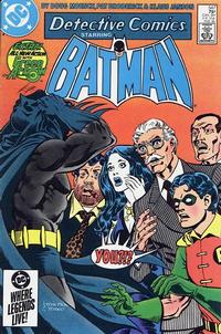Cover for Detective Comics (DC, 1937 series) #547 [Direct]