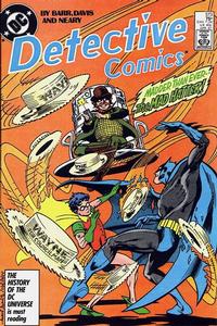 Cover for Detective Comics (DC, 1937 series) #573 [Direct]