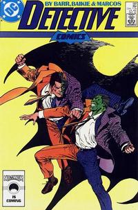 Cover for Detective Comics (DC, 1937 series) #581 [Direct]