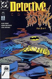 Cover for Detective Comics (DC, 1937 series) #605 [Direct]