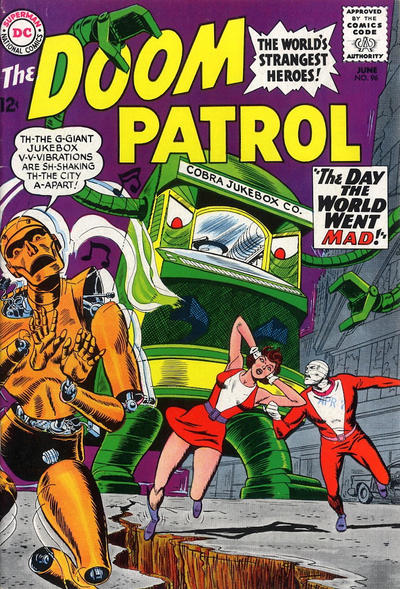 Cover for The Doom Patrol (DC, 1964 series) #96