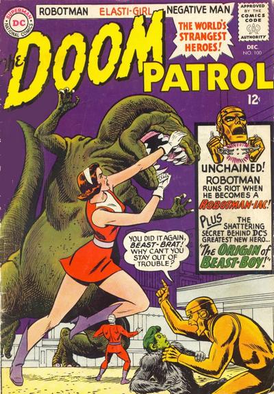 Cover for The Doom Patrol (DC, 1964 series) #100