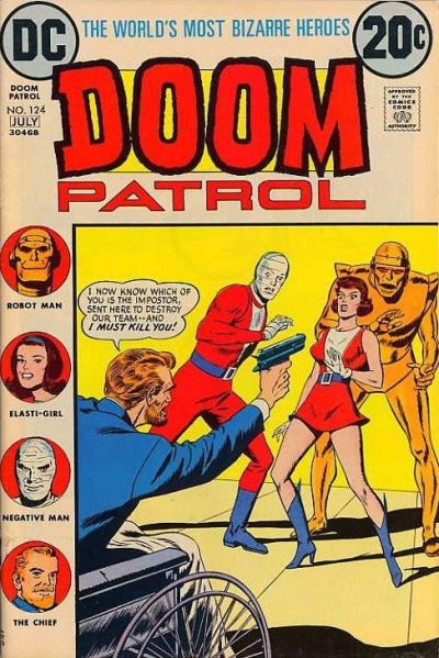 Cover for The Doom Patrol (DC, 1964 series) #124
