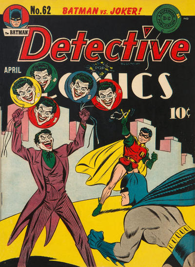 Cover for Detective Comics (DC, 1937 series) #62