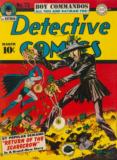 Cover for Detective Comics (DC, 1937 series) #73