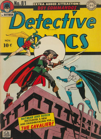 Cover for Detective Comics (DC, 1937 series) #81
