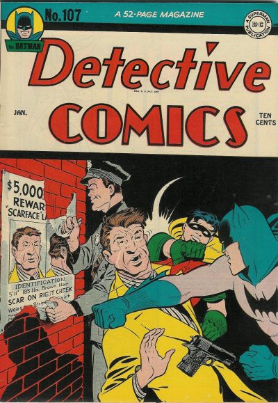 Cover for Detective Comics (DC, 1937 series) #107