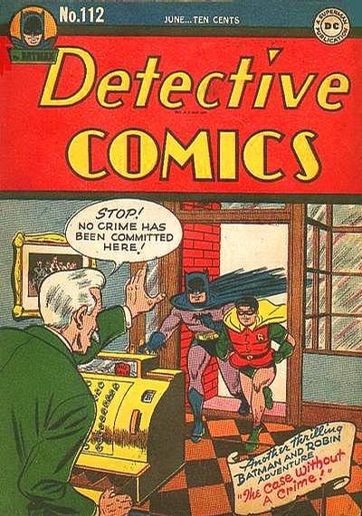 Cover for Detective Comics (DC, 1937 series) #112