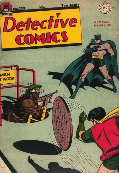 Cover for Detective Comics (DC, 1937 series) #123