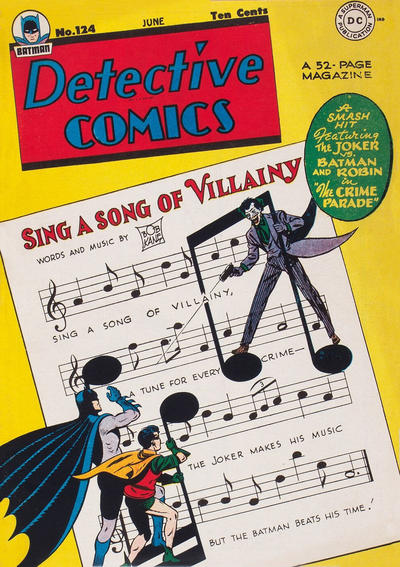Cover for Detective Comics (DC, 1937 series) #124