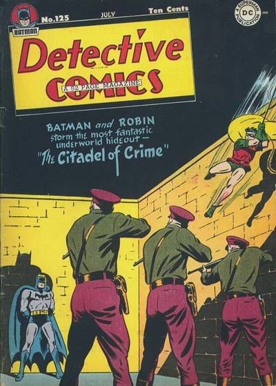 Cover for Detective Comics (DC, 1937 series) #125
