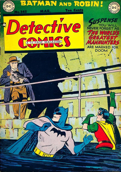 Cover for Detective Comics (DC, 1937 series) #145