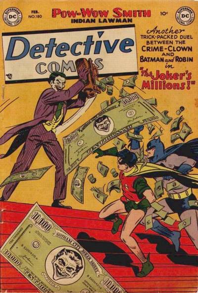 Cover for Detective Comics (DC, 1937 series) #180