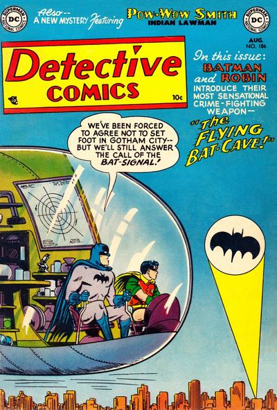 Cover for Detective Comics (DC, 1937 series) #186