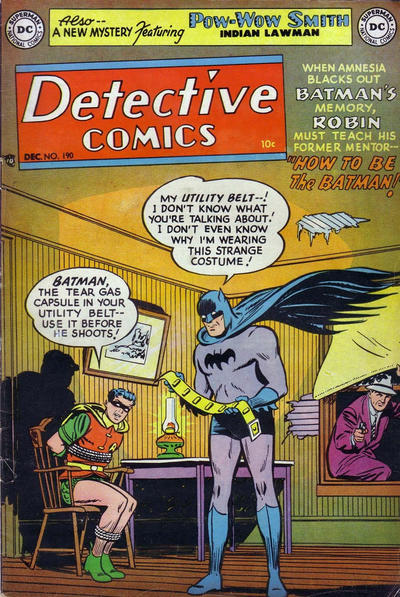 Cover for Detective Comics (DC, 1937 series) #190