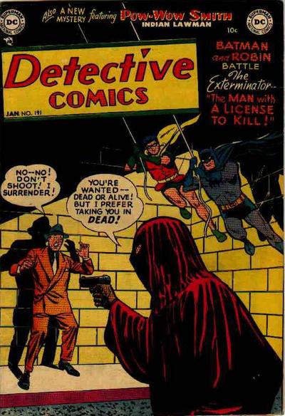 Cover for Detective Comics (DC, 1937 series) #191