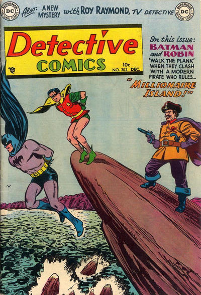 Cover for Detective Comics (DC, 1937 series) #202