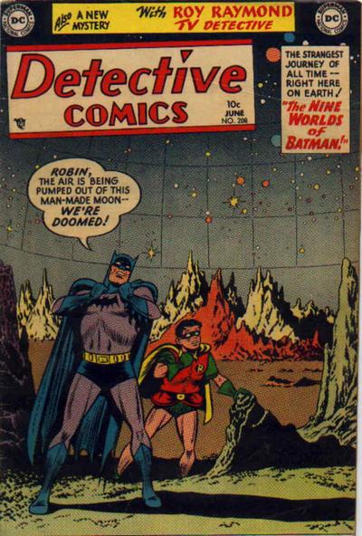 Cover for Detective Comics (DC, 1937 series) #208