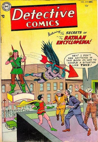 Cover for Detective Comics (DC, 1937 series) #214