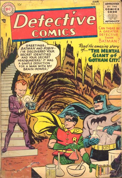 Cover for Detective Comics (DC, 1937 series) #217