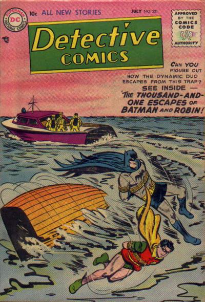 Cover for Detective Comics (DC, 1937 series) #221