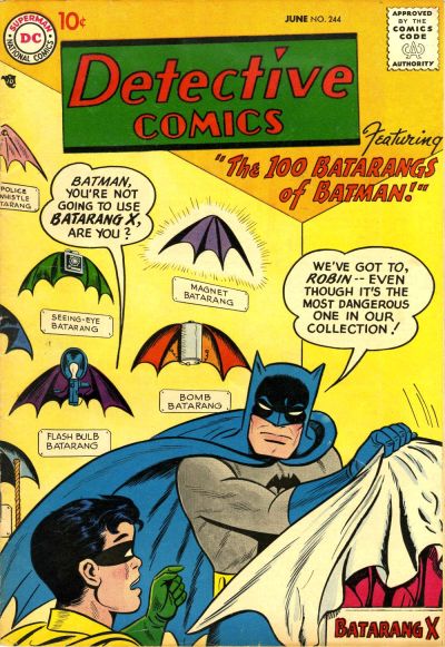 Cover for Detective Comics (DC, 1937 series) #244