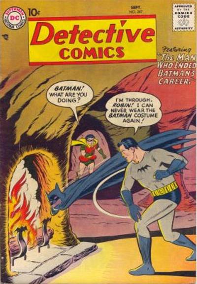 Cover for Detective Comics (DC, 1937 series) #247