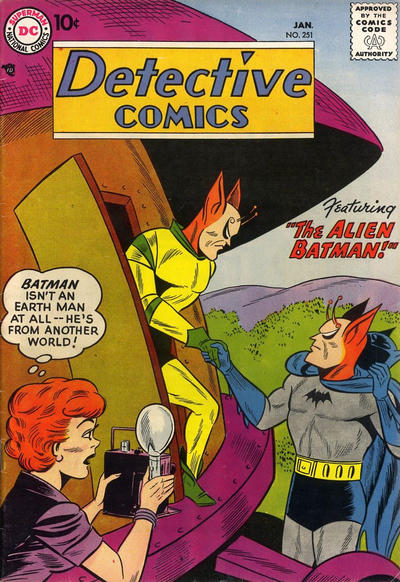 Cover for Detective Comics (DC, 1937 series) #251