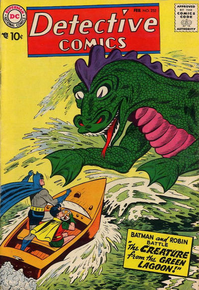 Cover for Detective Comics (DC, 1937 series) #252