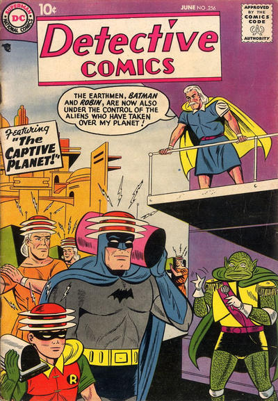 Cover for Detective Comics (DC, 1937 series) #256