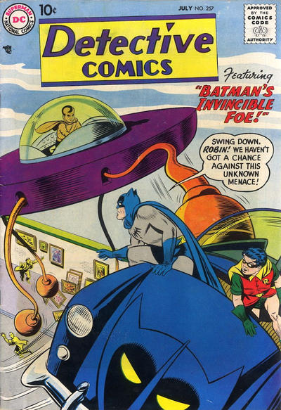 Cover for Detective Comics (DC, 1937 series) #257