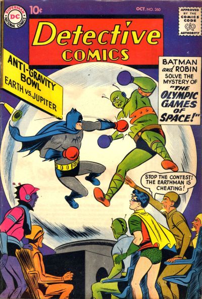 Cover for Detective Comics (DC, 1937 series) #260